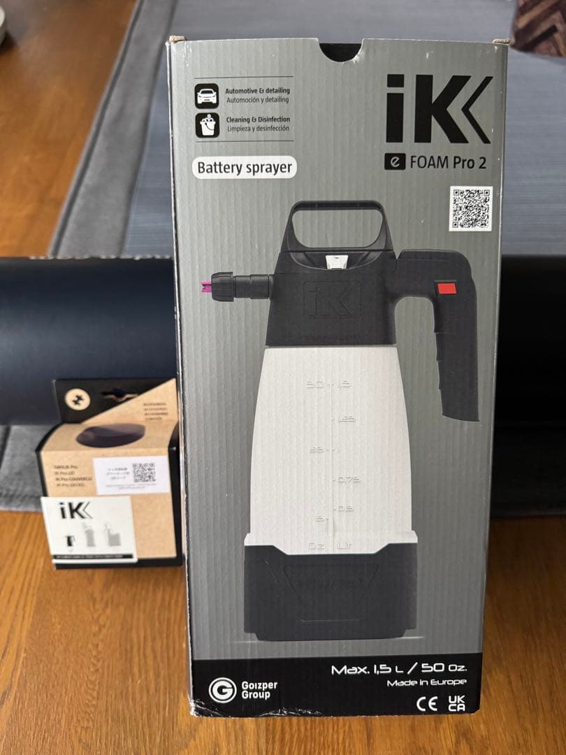 iK FOAM Pro 2 バッテリースプレー