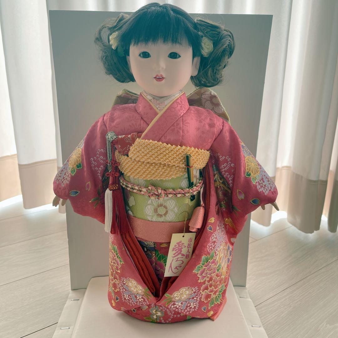 【美品】市松人形　日本人形　アンティーク　和人形　未使用