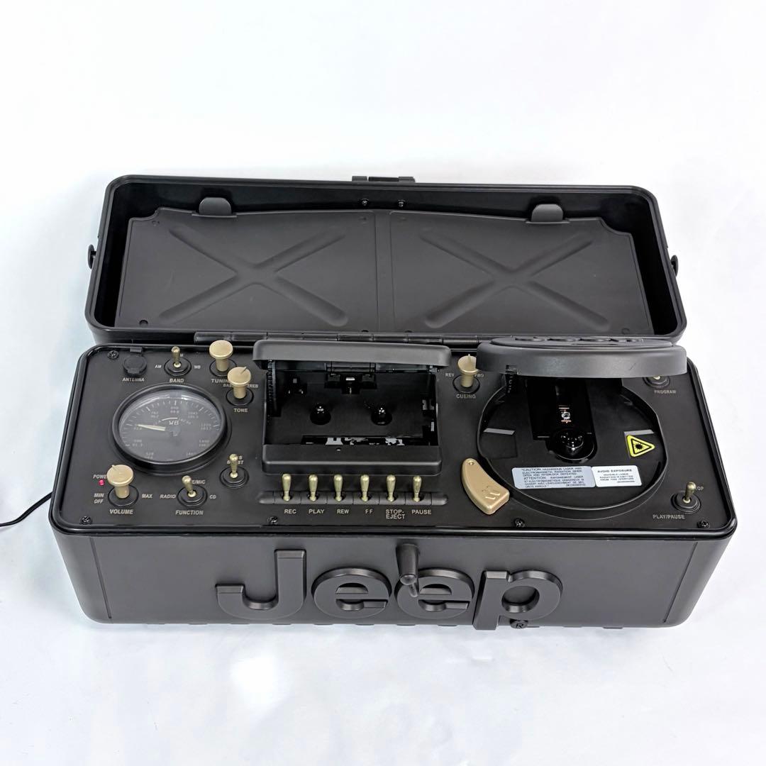 美品 希少品 完品 JEEP CDラジカセ BOOMBOX テープレコーダー