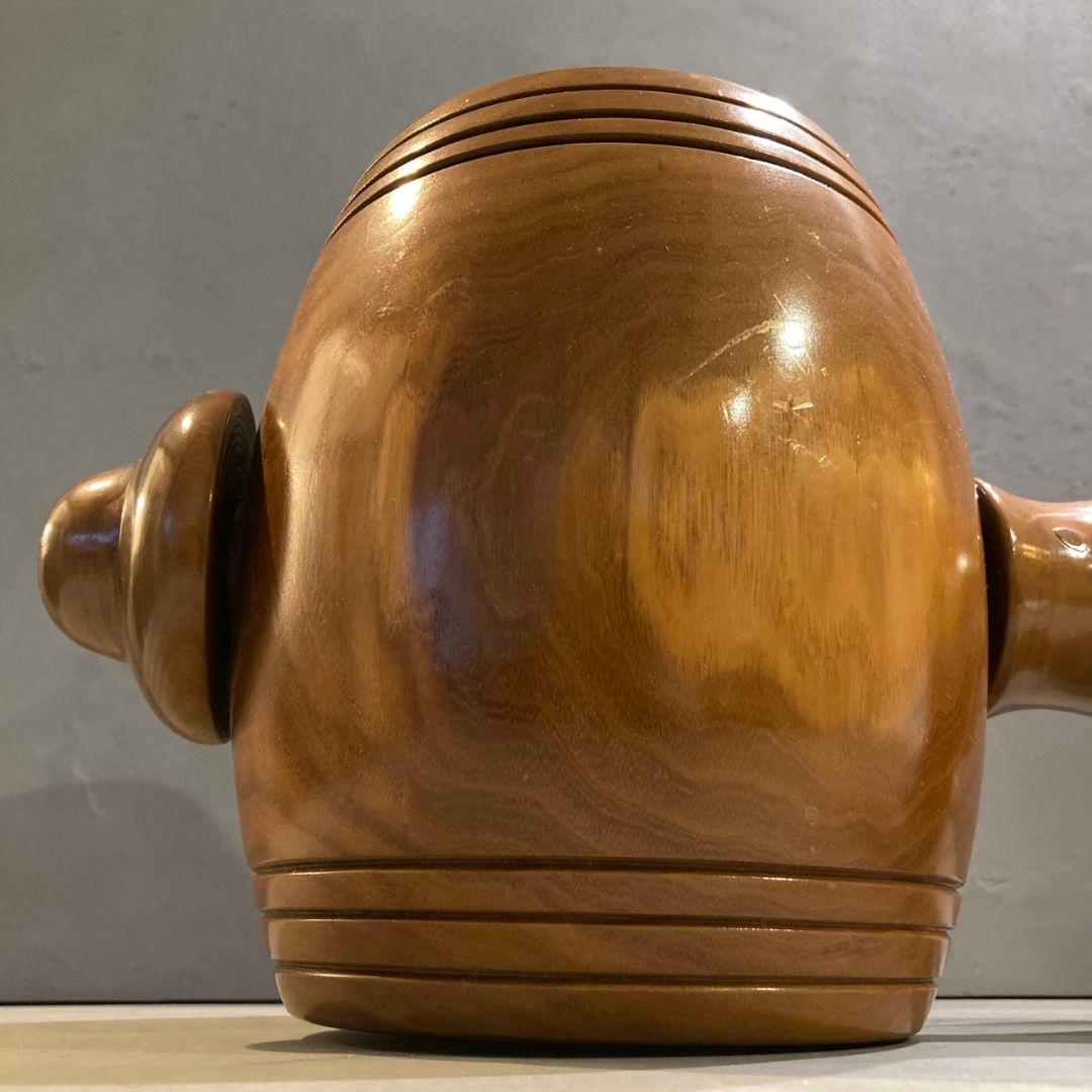 特大　開運　木製打ち出の小槌　鈴付き　金運アップ　3.1kg