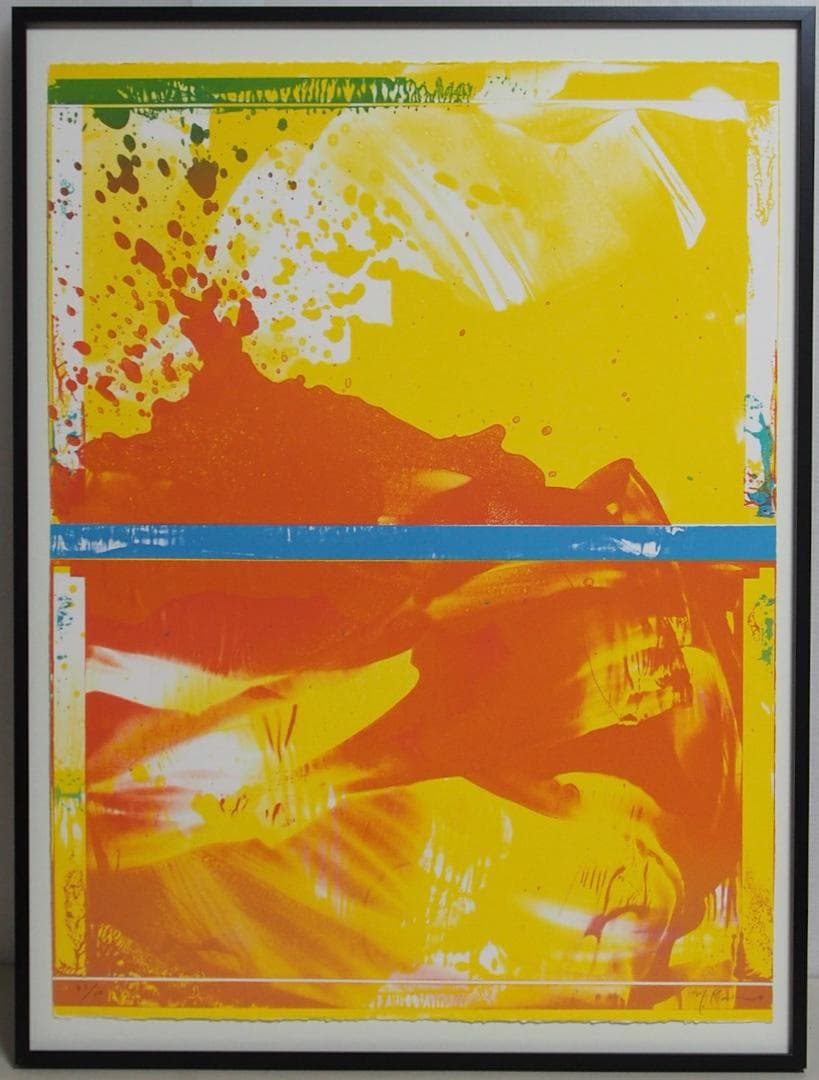 加納光於「ILLUMINATION」イルミネーション◆リトグラフ版画◆サイン額装