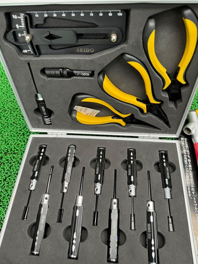 美品高品質 RC工具セット￼￼ SEIDOツールキット+六角レンチ+ Zベンダー