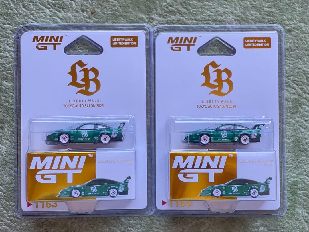 東京オートサロン 2026 限定 MINI GT 日産 180SX LBWK