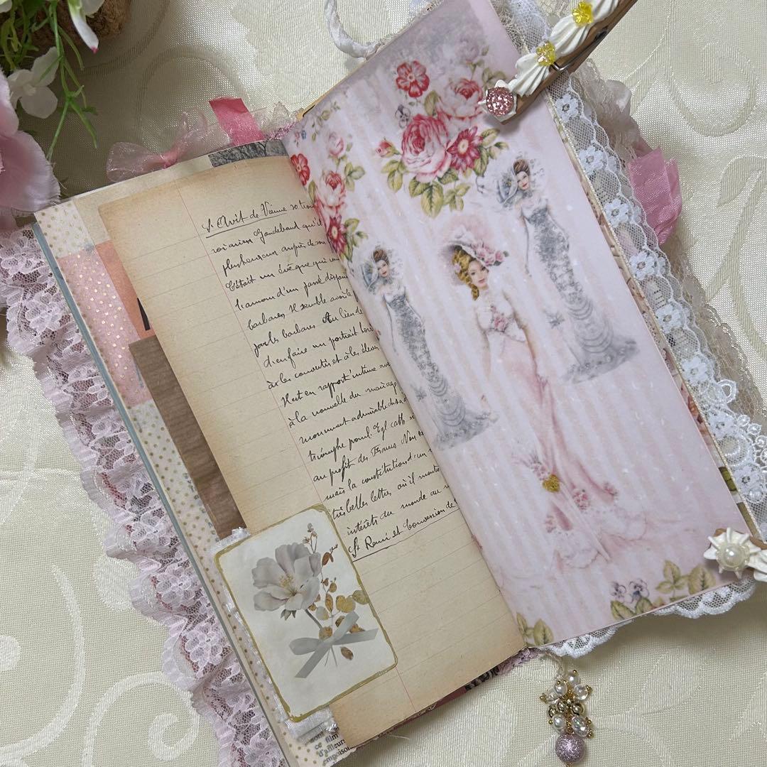 薔薇とレースのジャンクジャーナル・雑記帳　ミュシャに魅せられて…