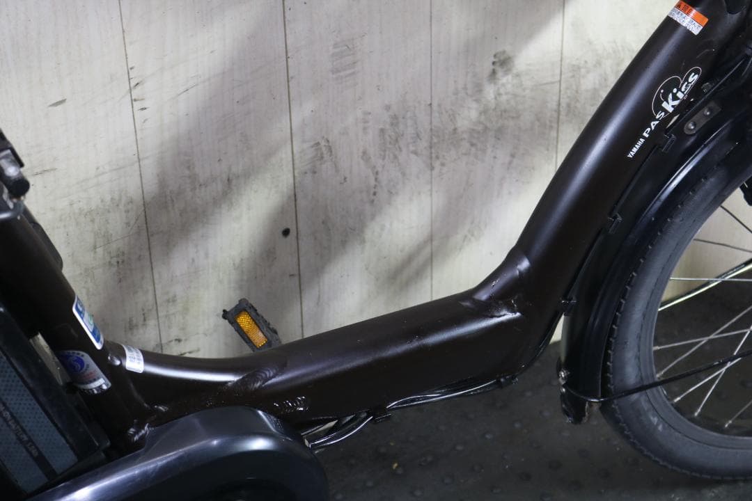 ヤマハPAS Kiss miniX863-2003 20型8.7AH 無光沢茶色