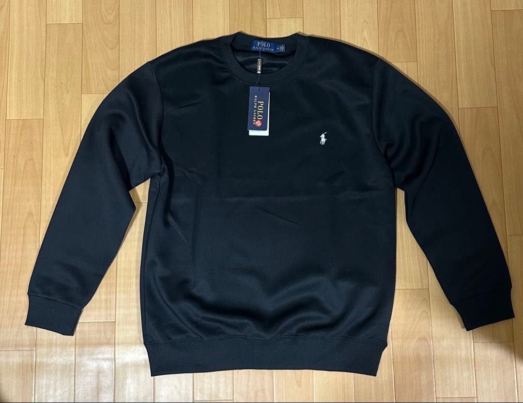 Polo Ralph Lauren クルーネックスウェット（ブラック）M男女兼用