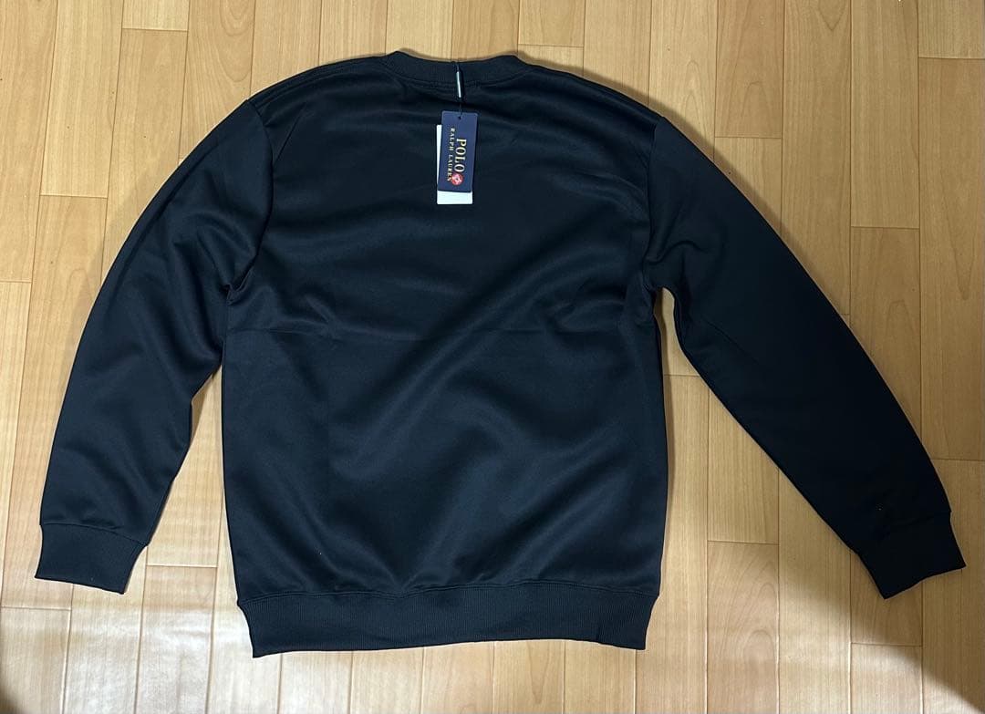 Polo Ralph Lauren クルーネックスウェット（ブラック）M男女兼用