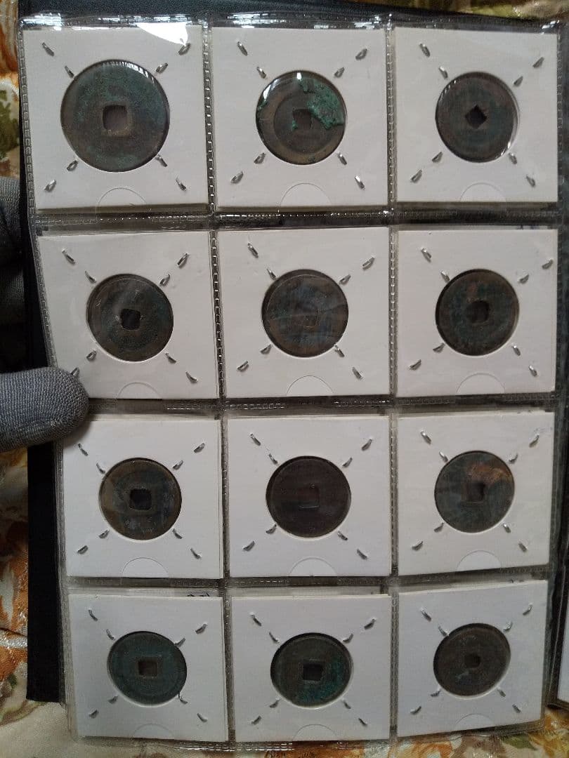 中国古銭　中国穴銭　中国銅銭　北宋銅銭　渡来銭　１０８枚セット