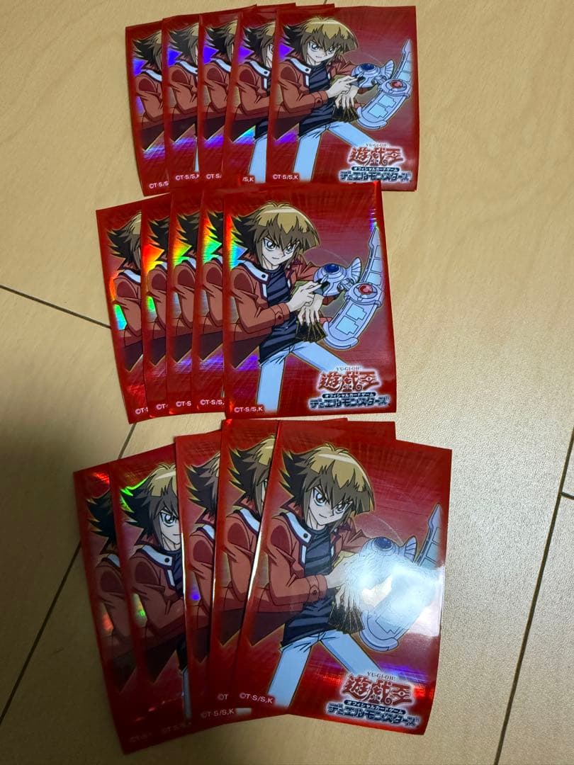 遊戯王GX 遊城十代　公式スリーブ　15枚