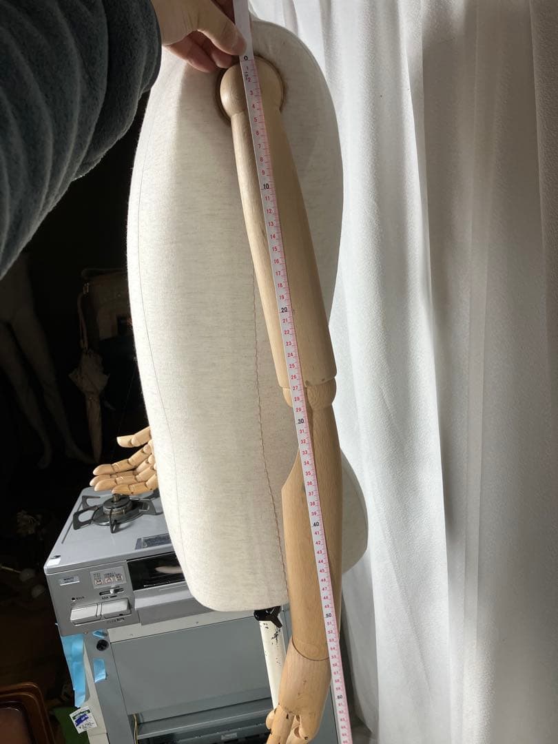 希少　東京キイヤ メンズトルソー マネキン 木製可動アーム付