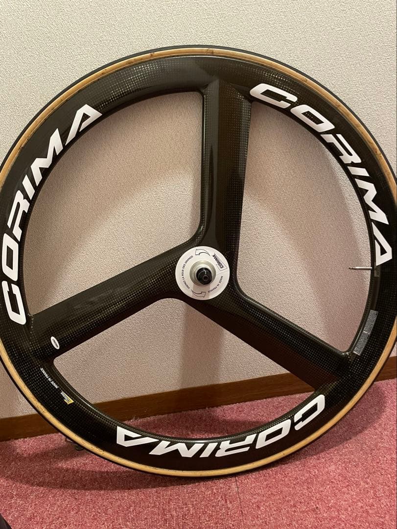 CORIMA　フロント・バトンホイール(3スポーク)