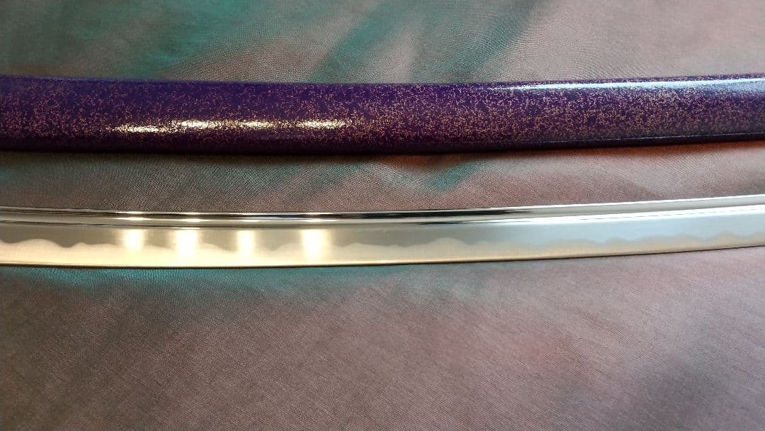 【鶴姫一文字】模造刀 喰出し鍔 鐺 模擬刀 拵え 日本刀 上杉謙信 sword