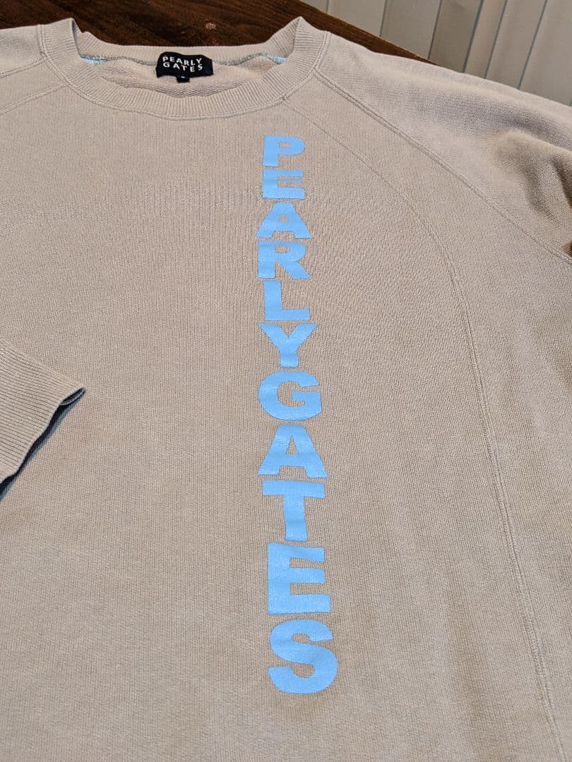 パーリーゲイツ　コットン　トレーナー　プルオーバー　ゴルフ　ウェア スウェット