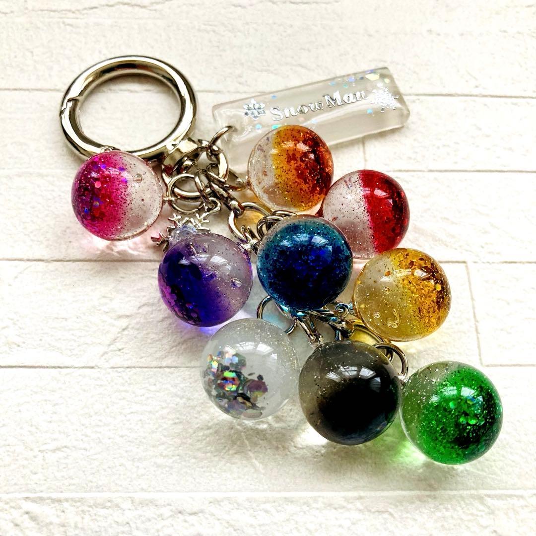 ♡なおページ 名入れチャーム Manキーホルダー14点