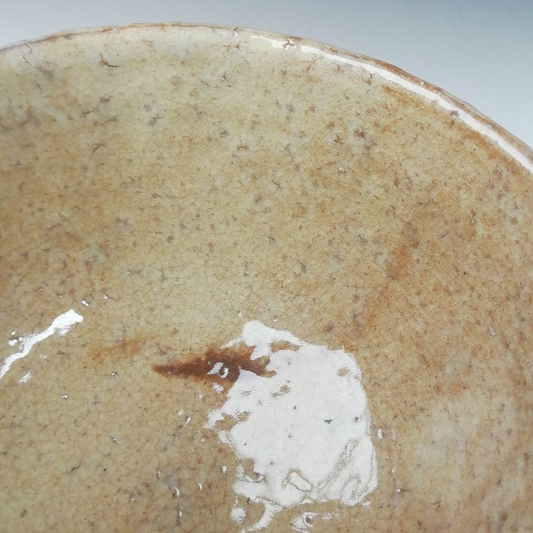 Ｔ６３０　茶碗　『萩茶碗』『天寵窯　七代　兼田三左衛門 造』共箱　抹茶碗　茶道具