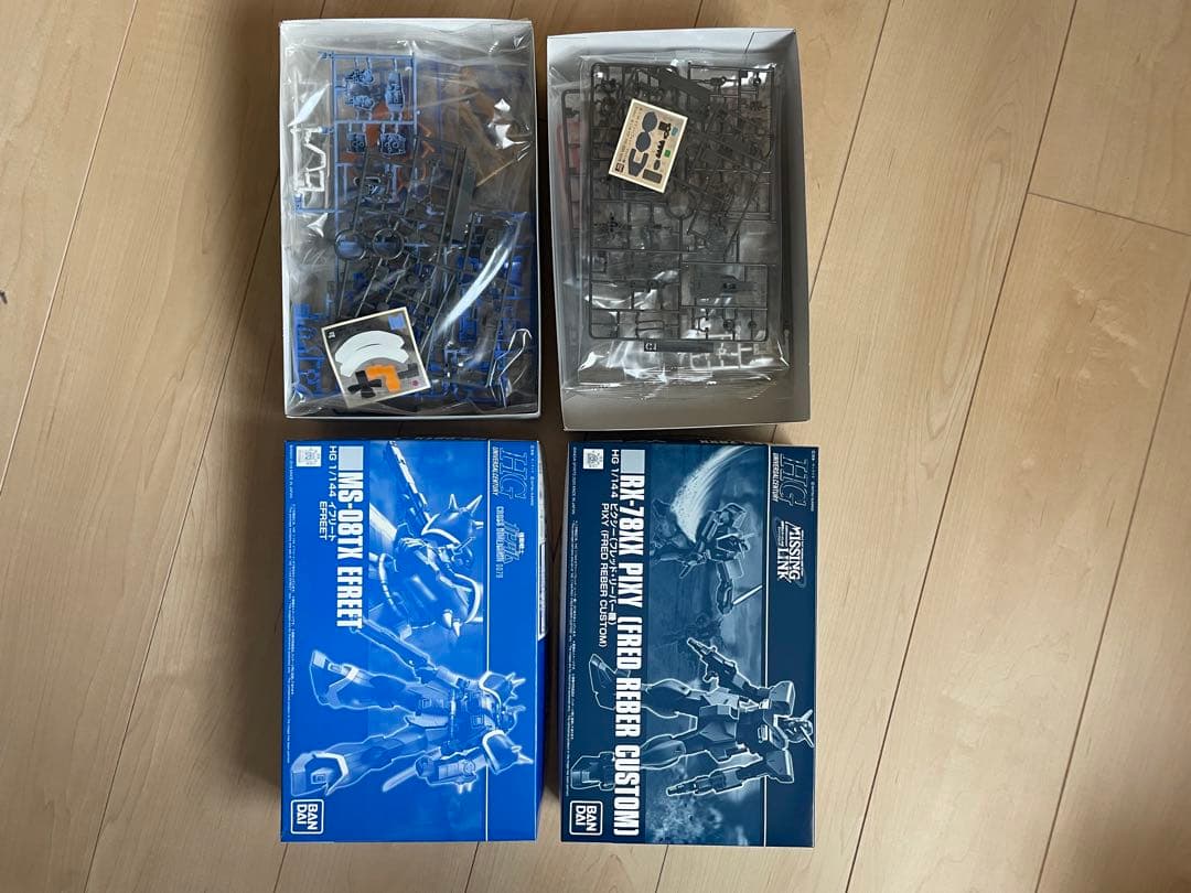 HG 1/144 RK-78XX ピクシー & MS-08TX イフリート