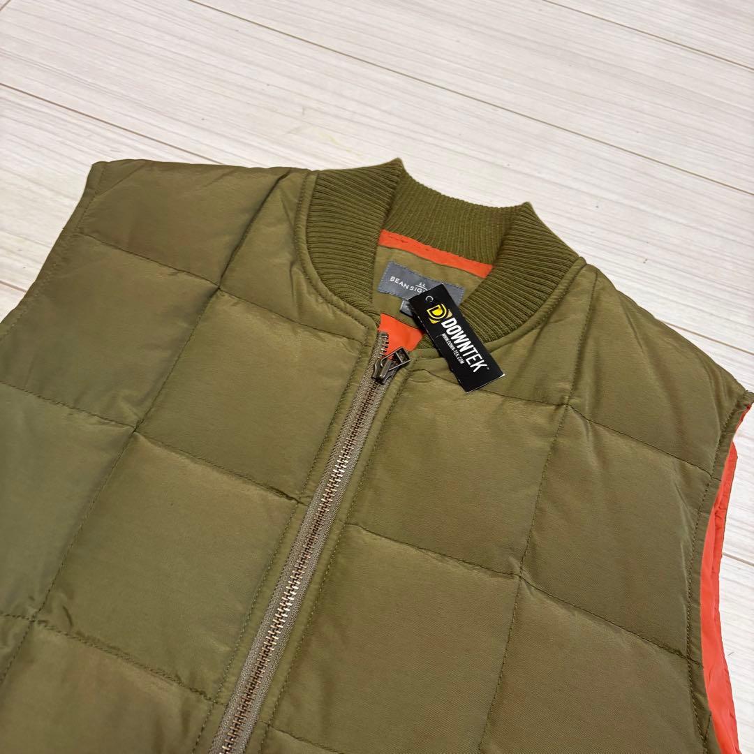 新品未 LL BEAN SIGNATURE ダウン ベスト DOWNTEK L