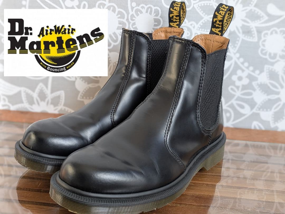 ドクターマーチン　チェルシーブーツ　サイドゴアブーツ