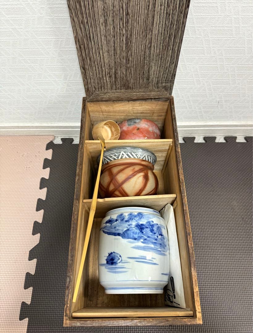 茶道具セット　桐箱　茶道　茶碗　長期保管品