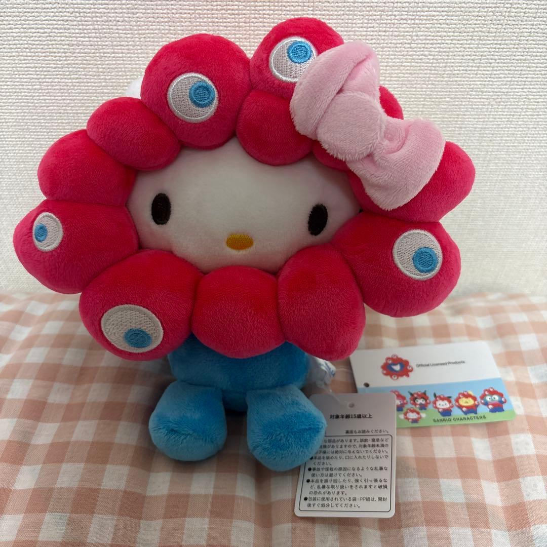 じ*ん様 サンリオ　ミャクミャクなりきりぬいぐるみ　万博限定カラー　コンプ　Mサ