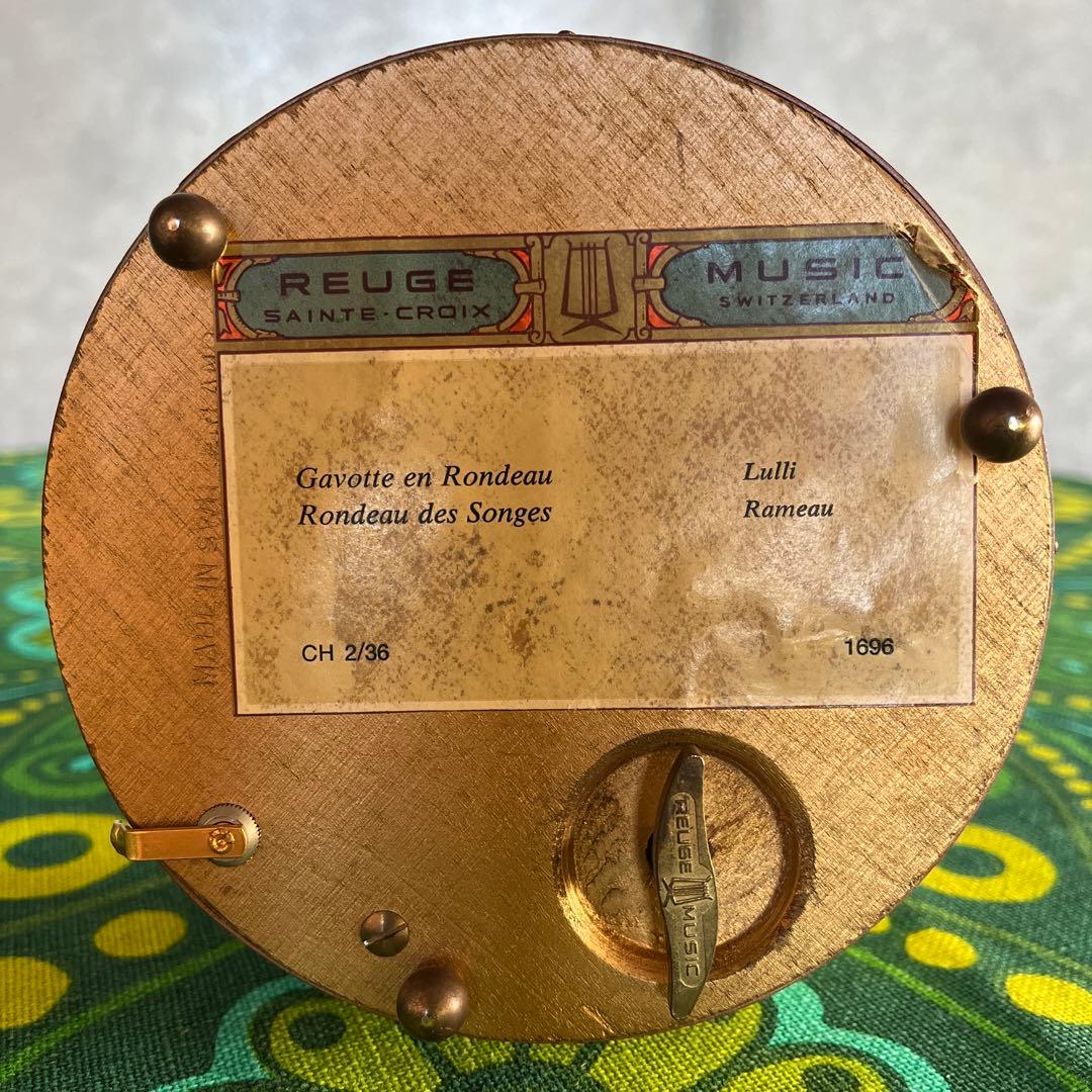 ☆REUGE☆ダンサーズ1778☆ダンス☆自動人形☆オルゴール☆ヴィンテージ