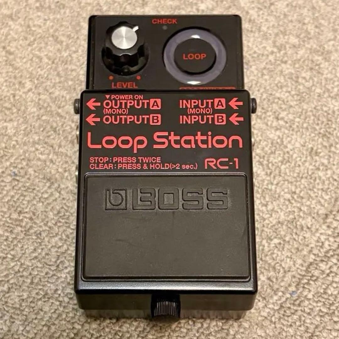 【限定ブラック】BOSS RC-1-BK Loop Station