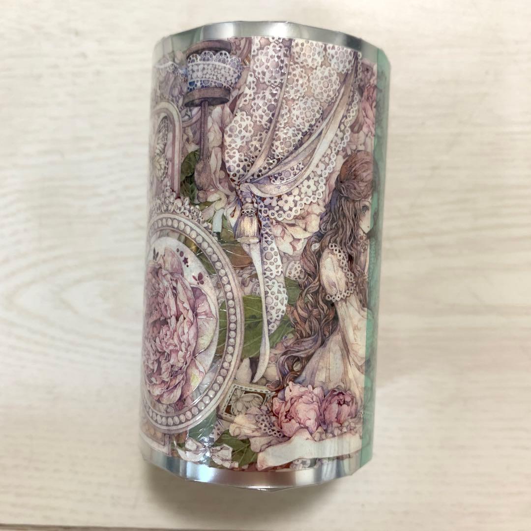 M1325.LION STUDIO 芍药季 マスキングテープ 水晶PET