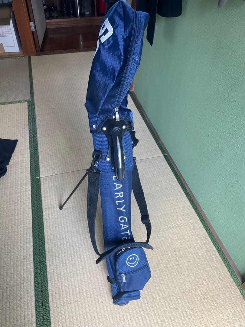 Kazu　PEARLY GATES キャディバッグ ネイビー 68番