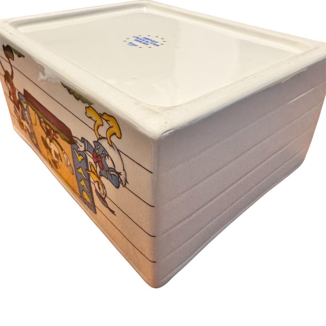 【日本製】Sango ミッキー＆フレンズ ハウス型小物入れ レア