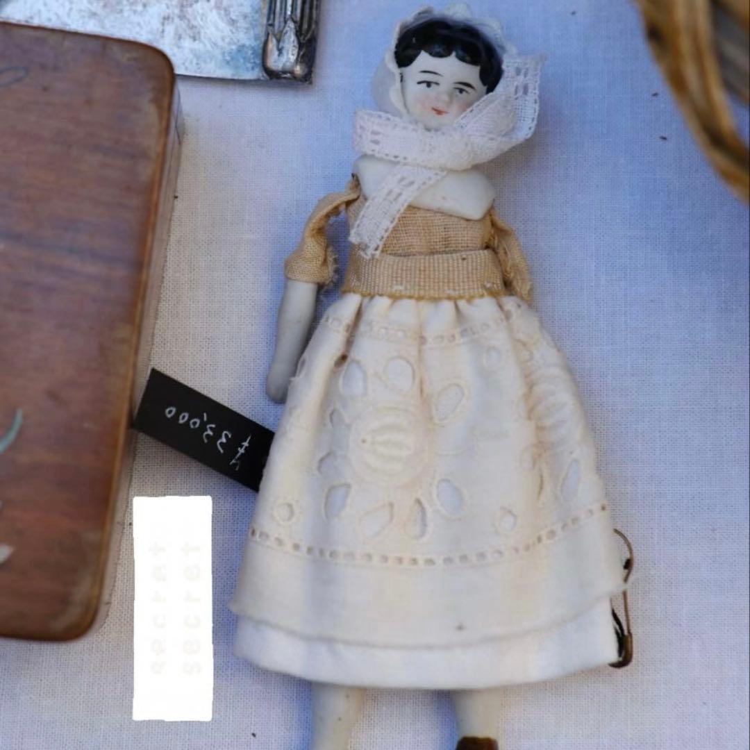 アンティーク　ドイツ　チャイナヘッドドール