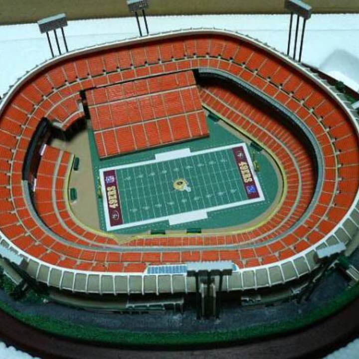 Danbury Mint NFL SF ４９ｅｒｓ キャンドルスティック パーク