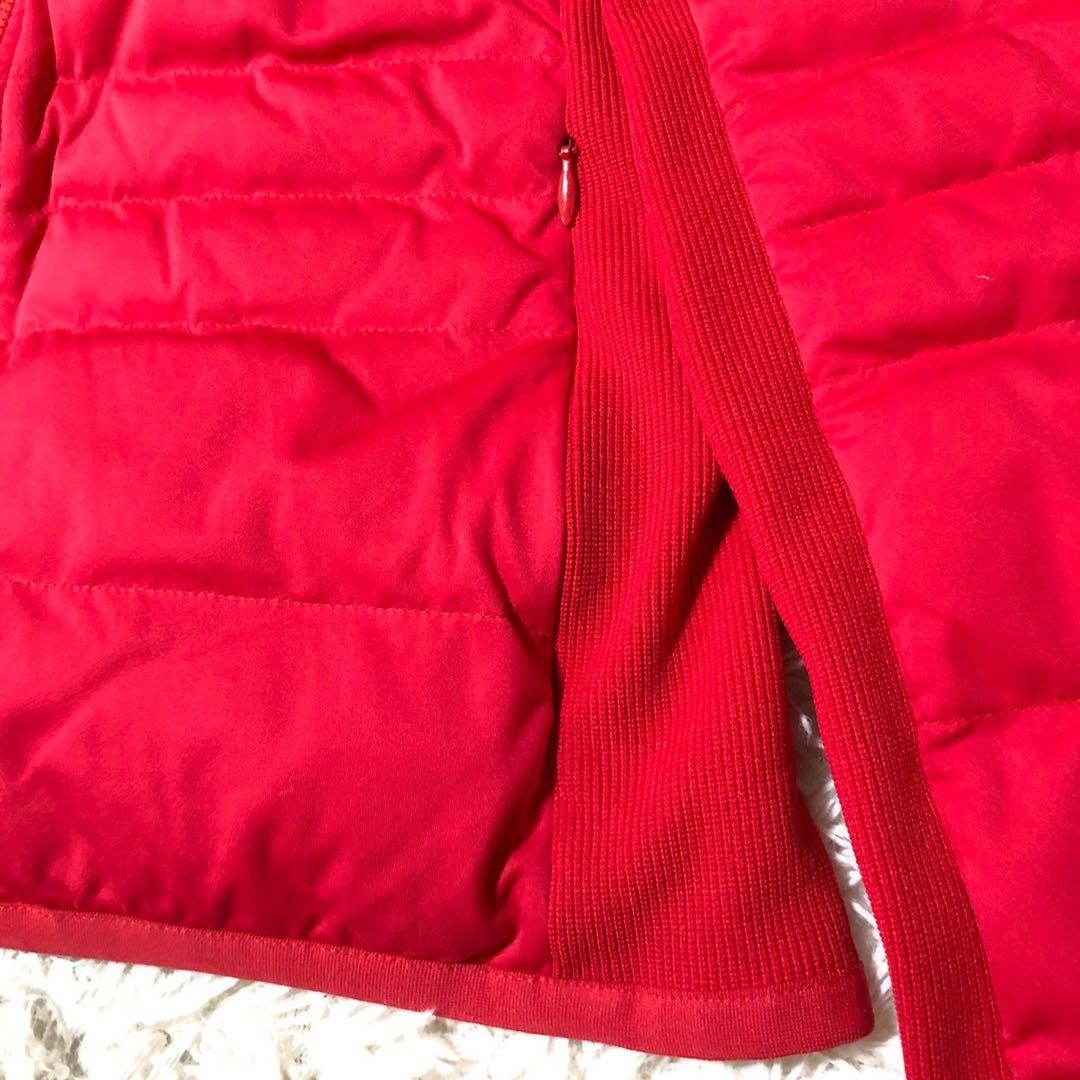 【美品】archivio アルチビオ ダウンジャケット ボアフード レッド