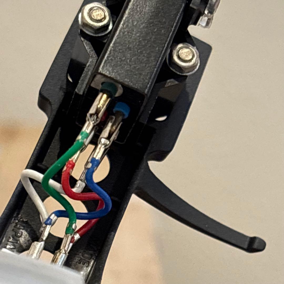 SHURE M44Gレコードカートリッジ　純正針、テクニクスシェル付き