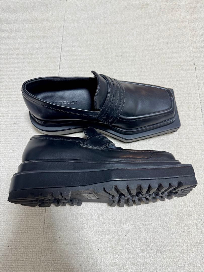 靴 MELTTHELADY square loafer 37