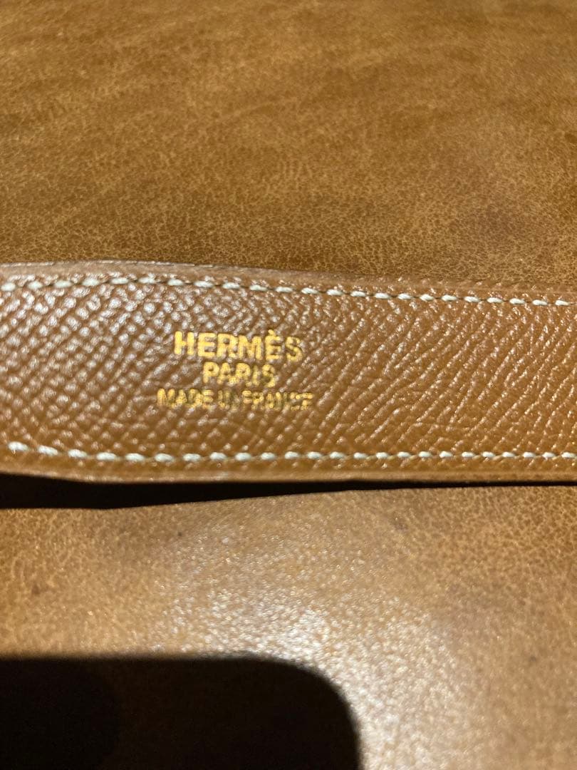 ほぼ新品　エルメス　ベルト　レディース　ブルー　ヴィンテージ　箱付き　付属品