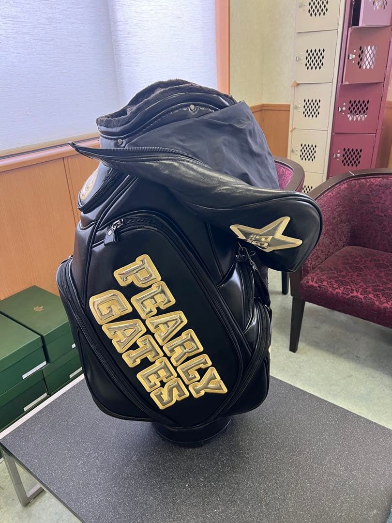 パーリーゲイツ キャディバック ブラック 値段交渉ok