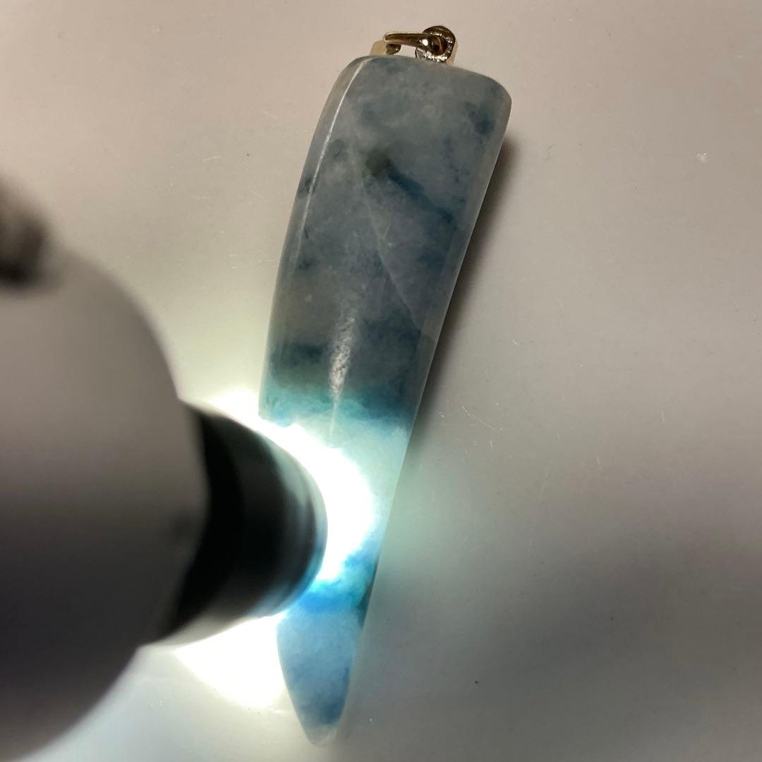 糸魚川翡翠　コン沢　ネックレストップ（103）