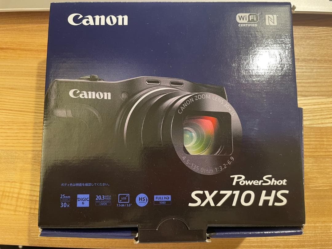 ☆新品同様　使用数回☆　Canon PowerShot SX710HS