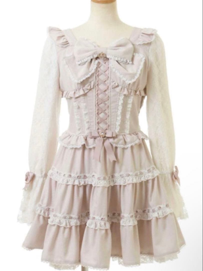 LIZLISA プリンセススリーブワンピース