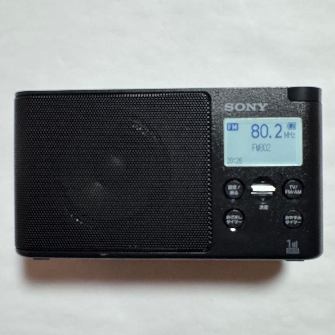 【美品】 SONY ワンセグTV/FM/AMラジオ XDR-56TV