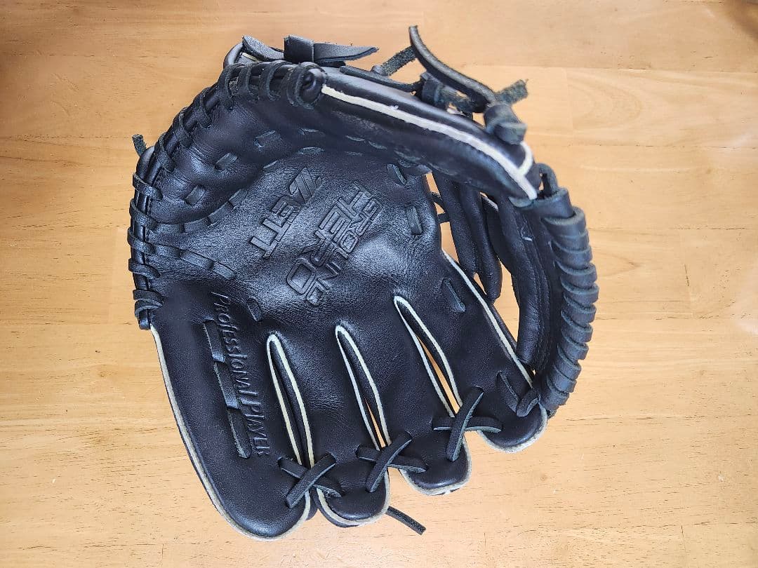 ZETT グラウンドヒーロー 右投げ用 黒