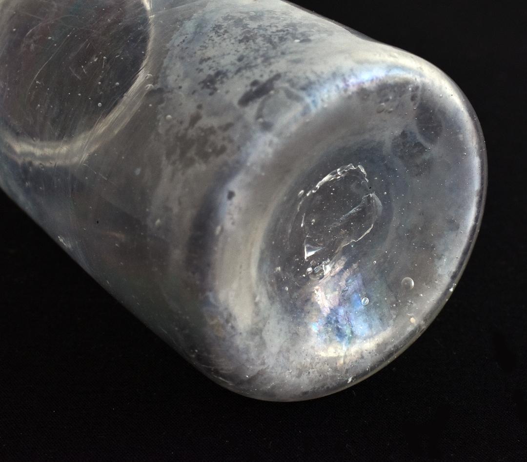 17-18世紀 中世 欧州 ヨーロッパ ガラス瓶 ボトル / 古道具 工芸