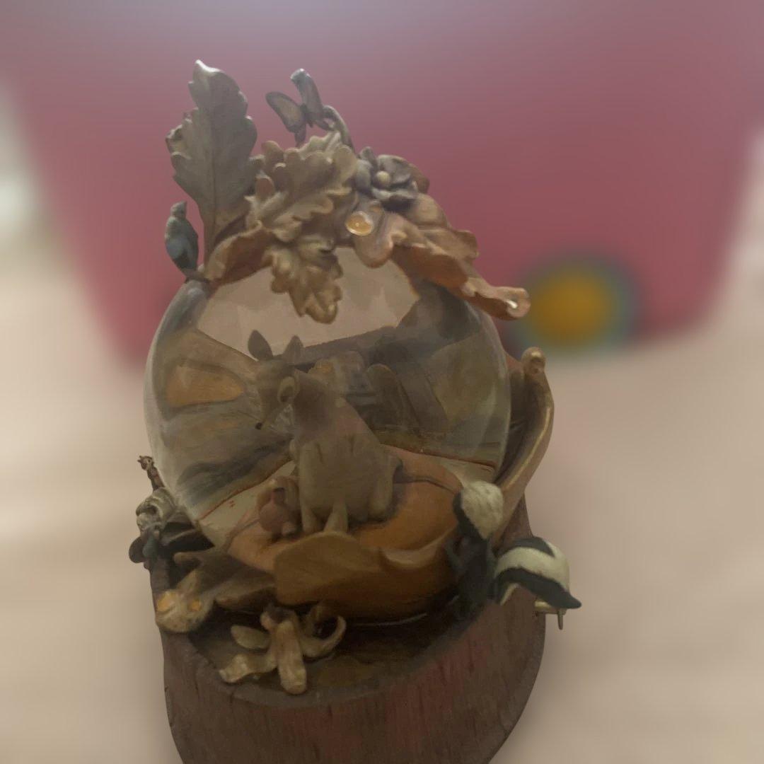 バンビ⭐︎ 60th Anniversary⭐︎スノードーム⭐︎オルゴール