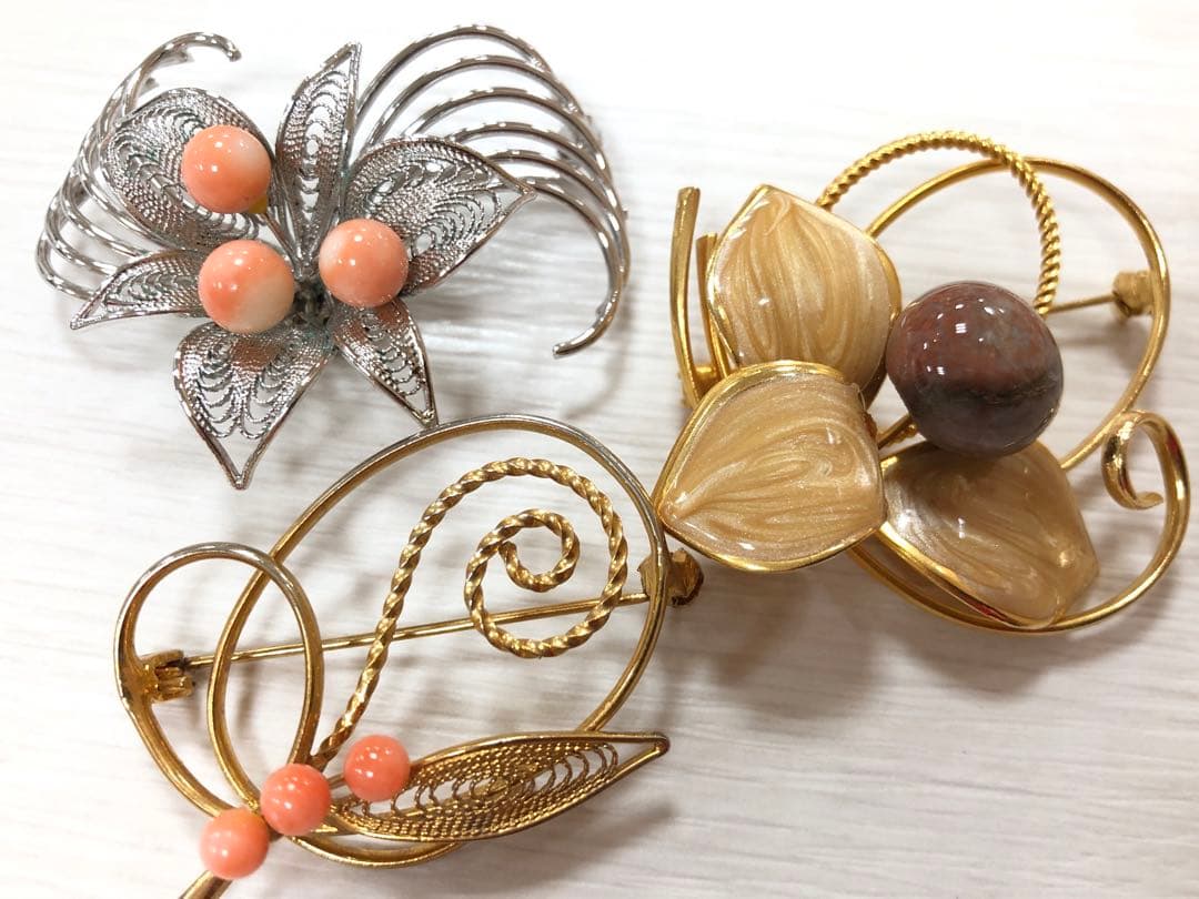 珊瑚アクセサリーなどまとめて26点