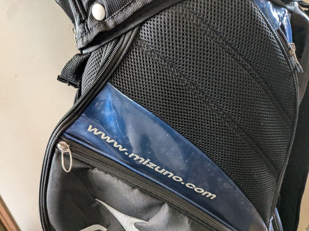 Mizuno ゴルフバッグ 黒/青