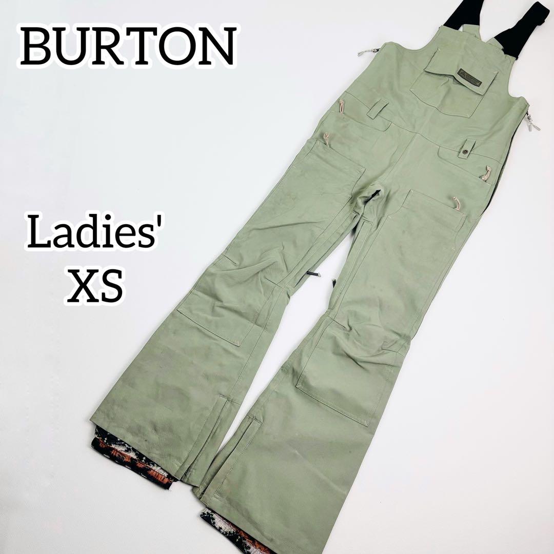 2460 バートン ビブパンツ カーキ 裏地付き つなぎ