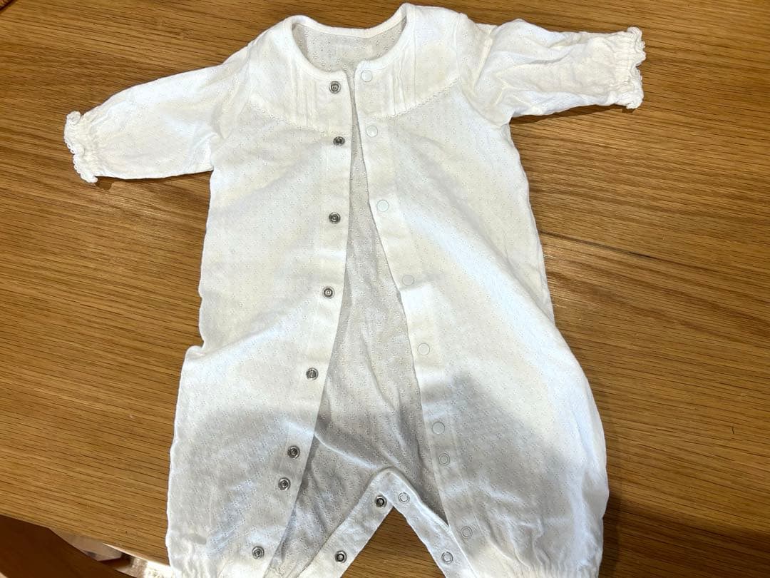 miniHOUSE ホワイトベビードレス セレモニー　4点セット