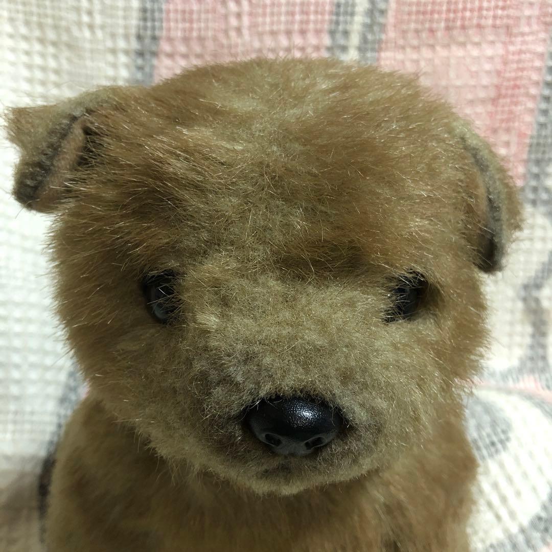 モンスイユ　日本製　犬　ぬいぐるみ　中古品