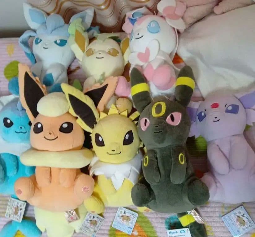 イーブイ進化系ぬいぐるみセット
