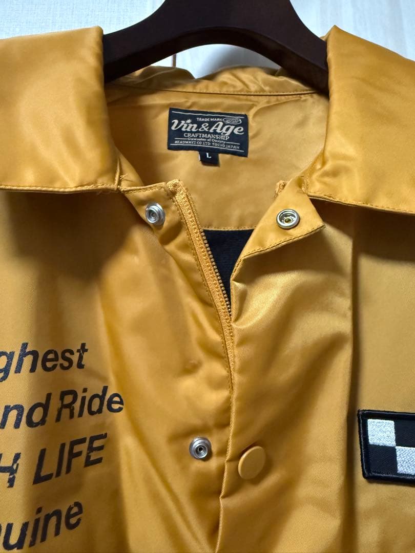 HIGH LIEE(HIGHEST)、Vin&Age コラボコーチジャケット